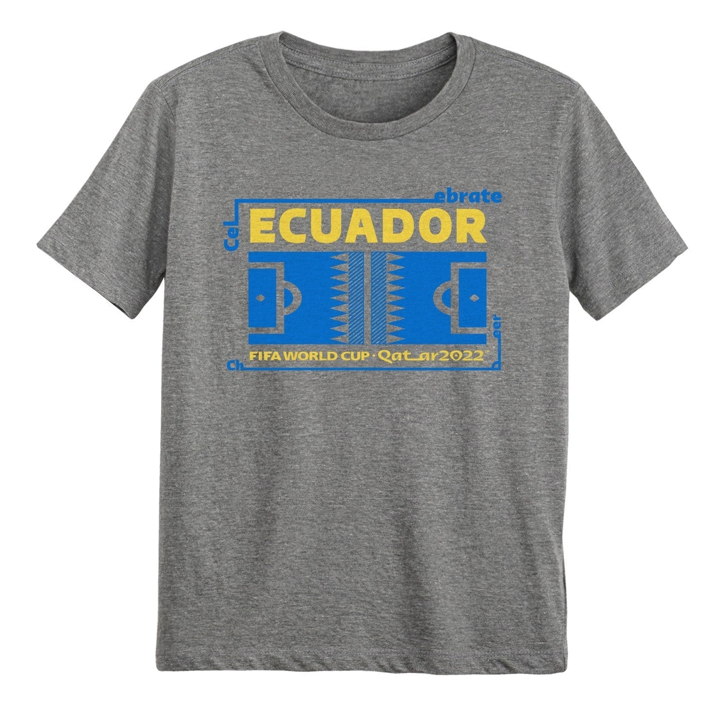 World Cup 2022 Futbol Nation Youth T-Shirt Ecuador