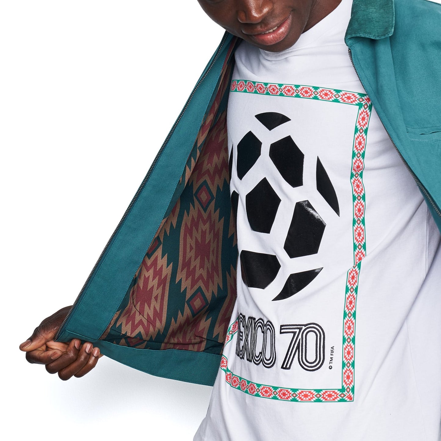 Veste FIFA Classique Mexique 70' Vert - hommes