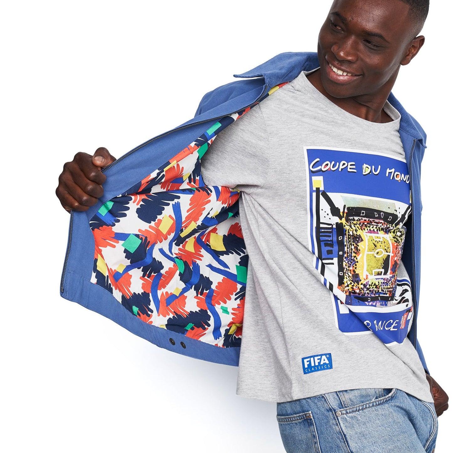 Veste FIFA Classique France 98' Bleu - hommes
