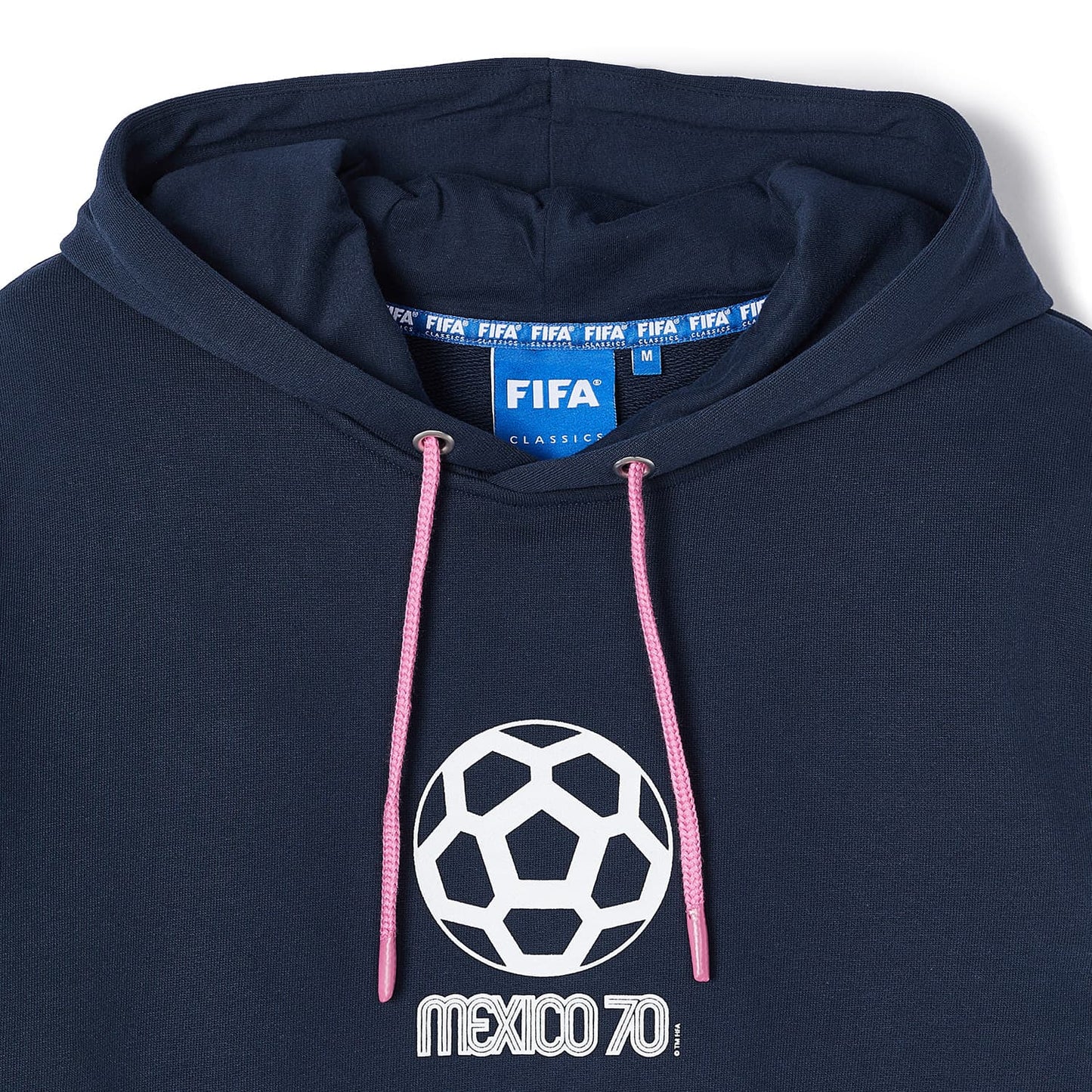 Veste à Capuche FIFA Classique Mexique '70 Bleu Marine - hommes