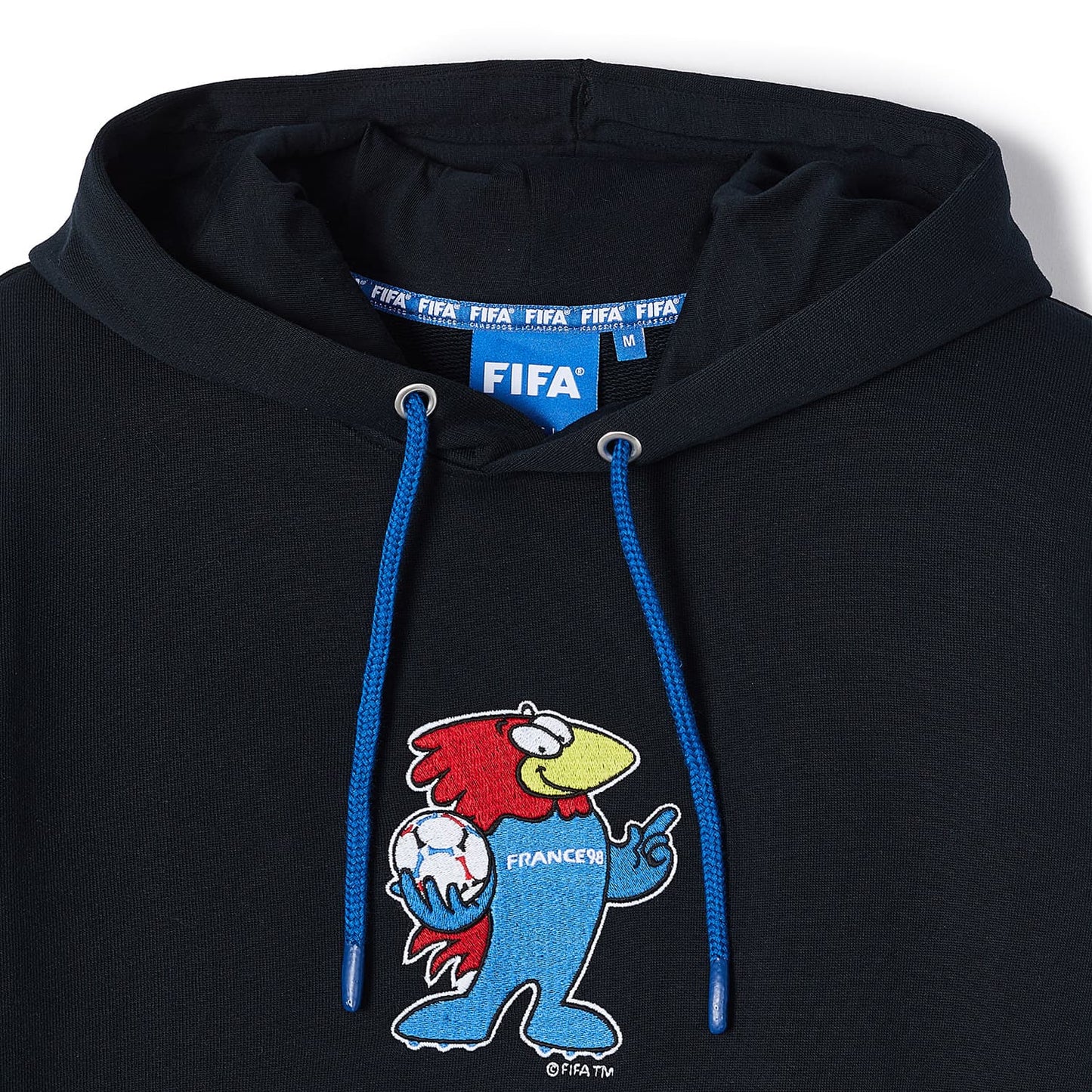 Veste à Capuche FIFA Classique France 98' Noir - hommes