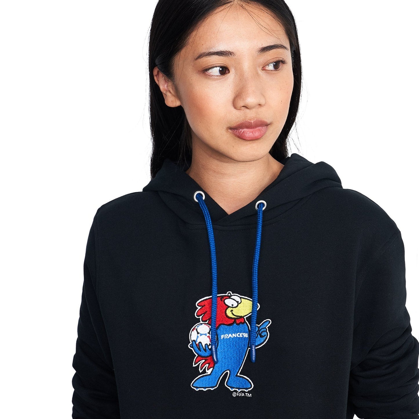 Veste à Capuche FIFA Classique France 98' Noir - hommes