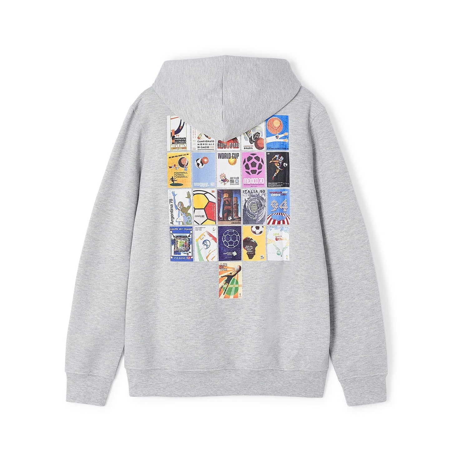 Veste à Capuche FIFA Classique Rétro Gris - hommes