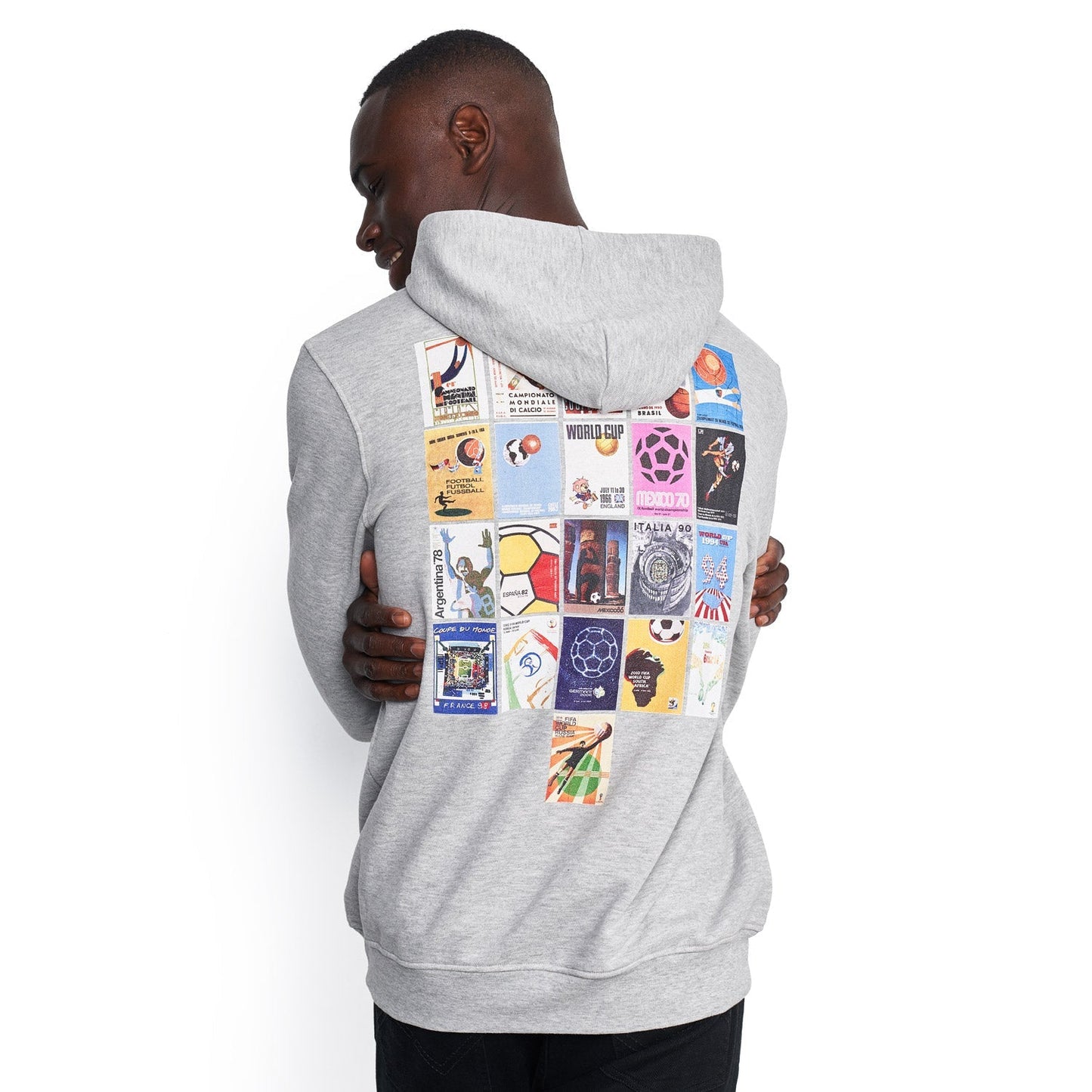 Veste à Capuche FIFA Classique Rétro Gris - hommes