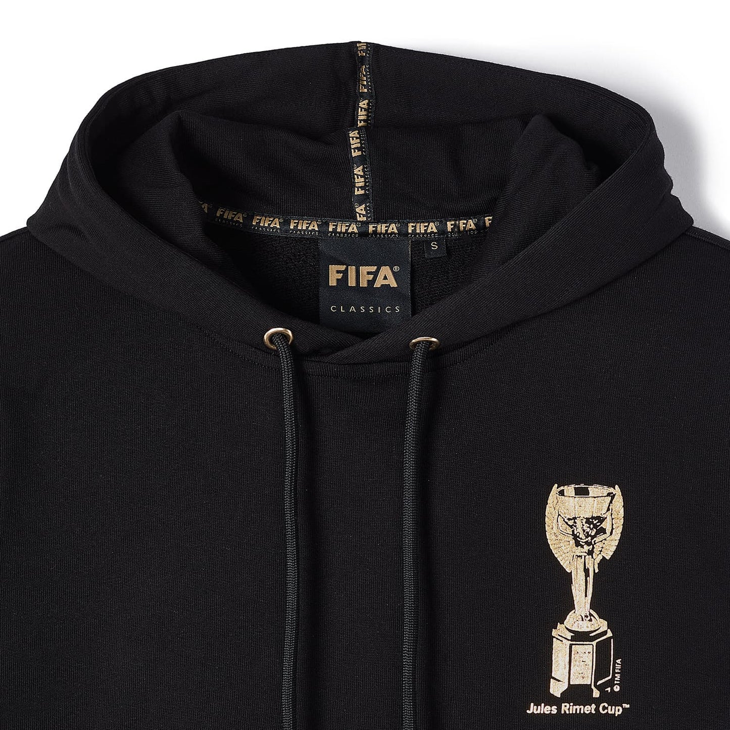 Veste à Capuche FIFA Classique Rétro Noir - hommes