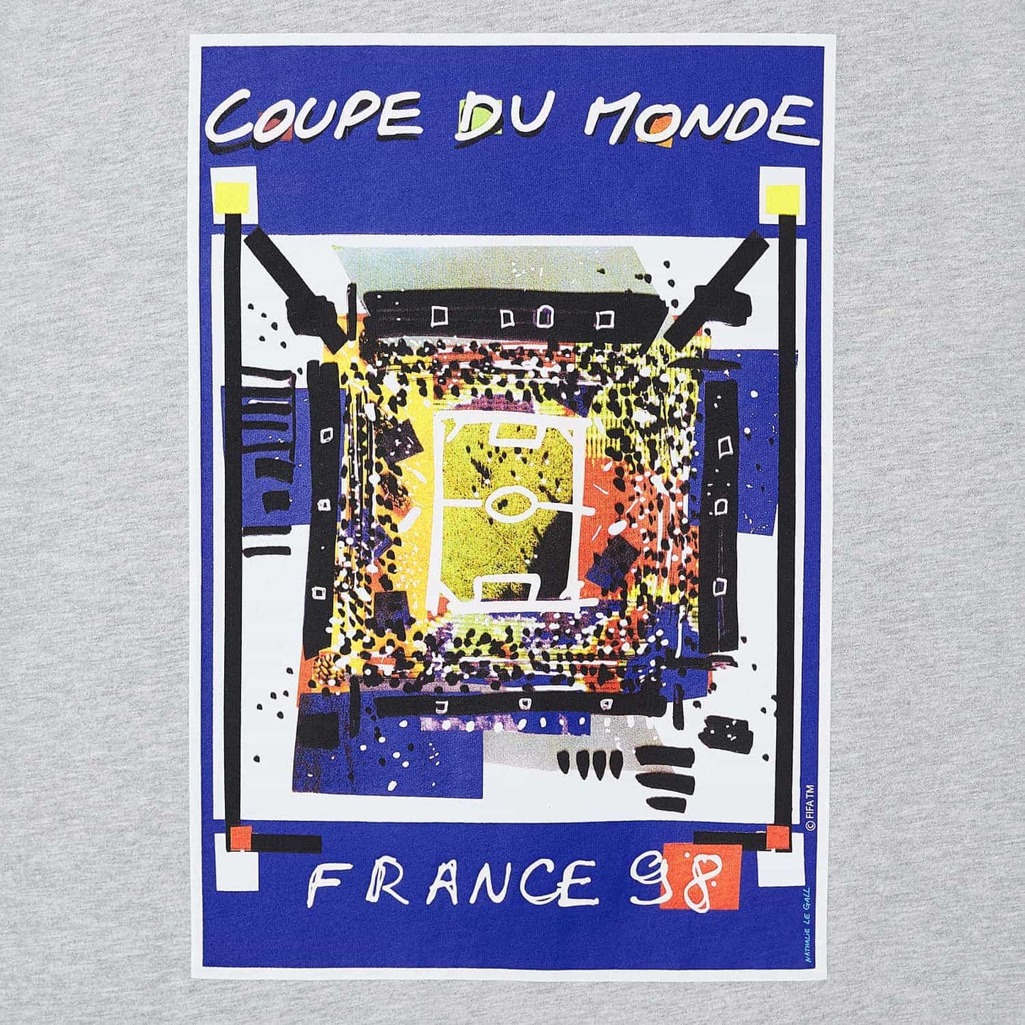 T-Shirt FIFA Classique France 98' - Poster