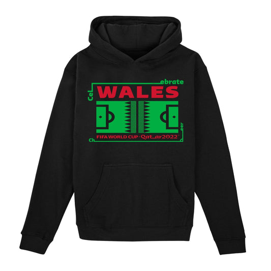 World Cup 2022 Futbol Nation Youth Hoodie Wales