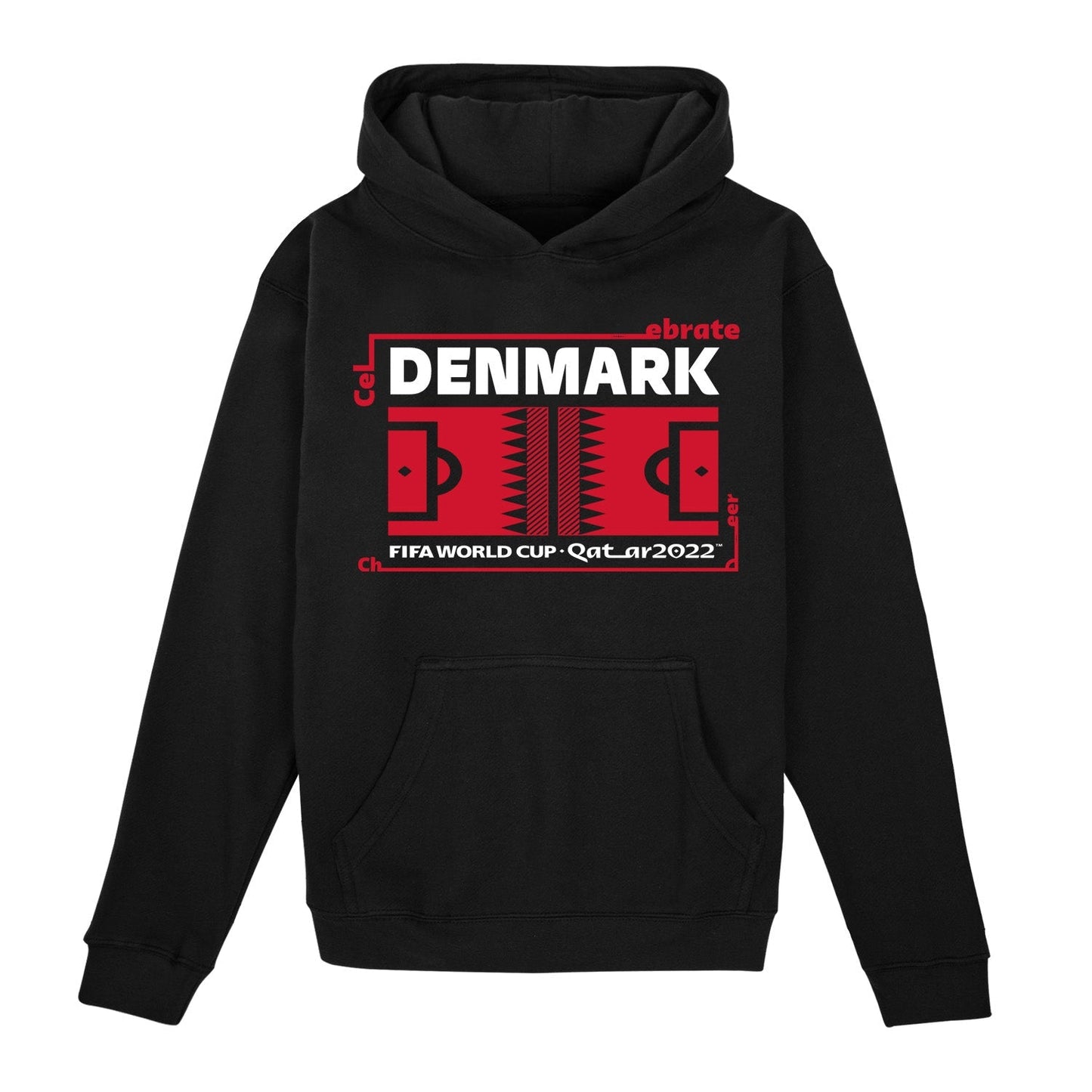 World Cup 2022 Futbol Nation Youth Hoodie Denmark