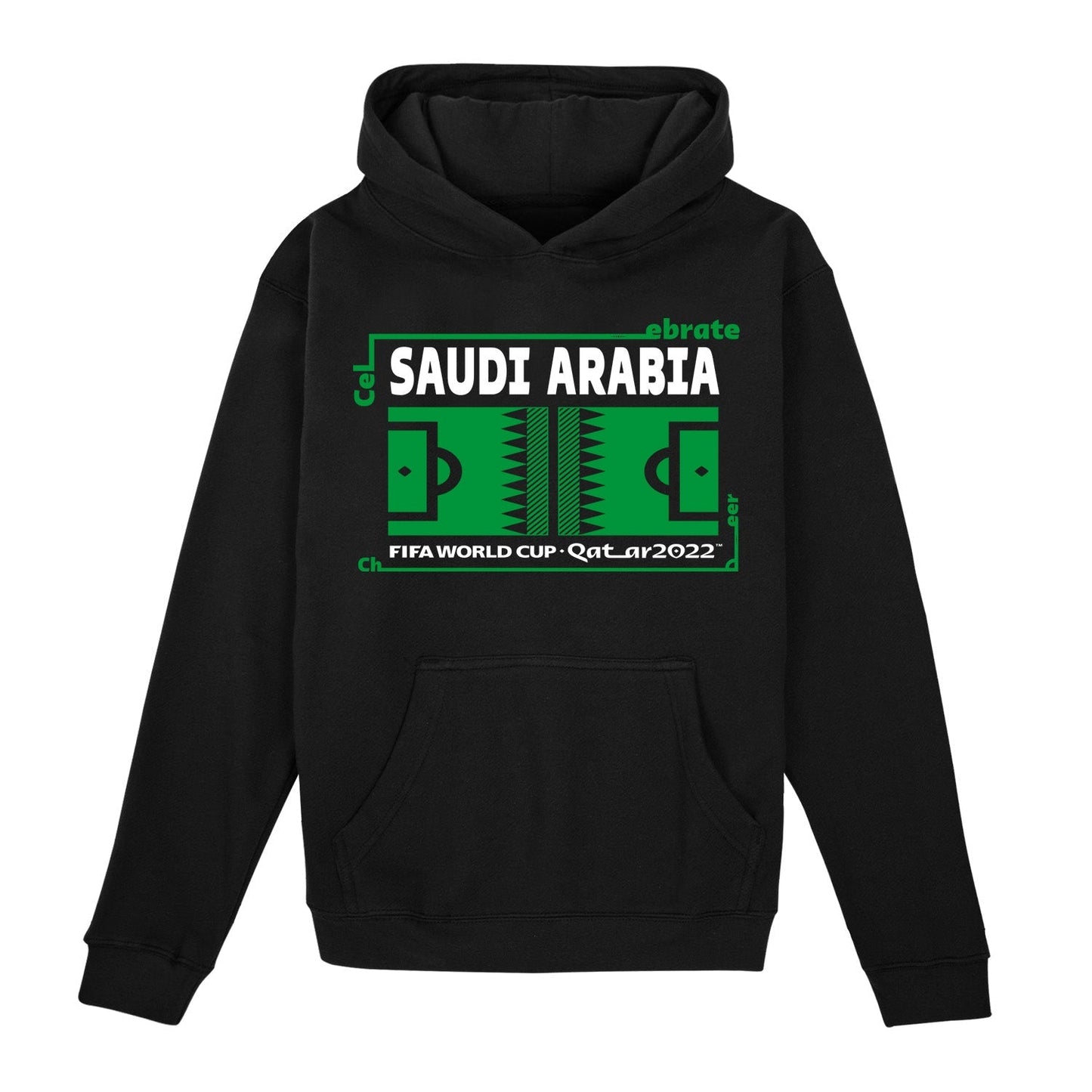 World Cup 2022 Futbol Nation Youth Hoodie Saudi Arabia