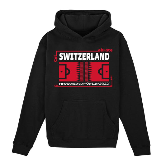 World Cup 2022 Futbol Nation Youth Hoodie Switzerland