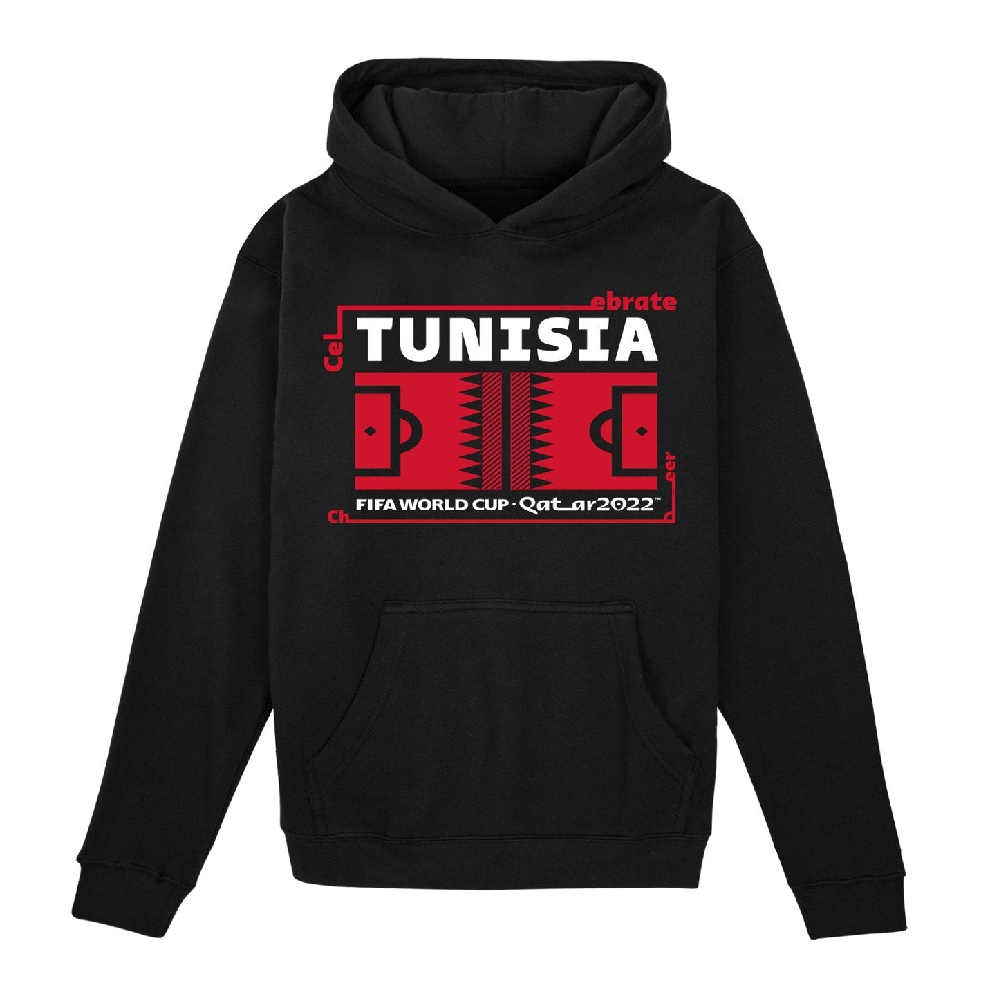 World Cup 2022 Futbol Nation Youth Hoodie Tunisia