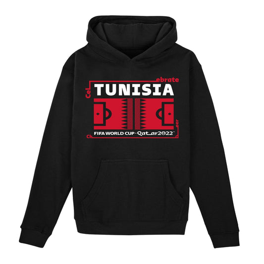 World Cup 2022 Futbol Nation Youth Hoodie Tunisia