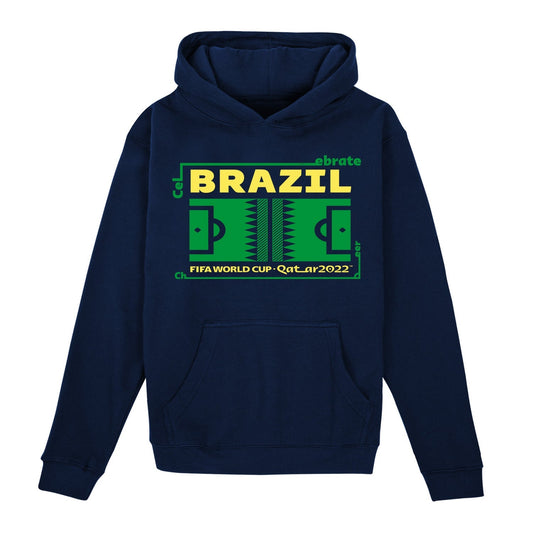 World Cup 2022 Futbol Nation Youth Hoodie Brazil