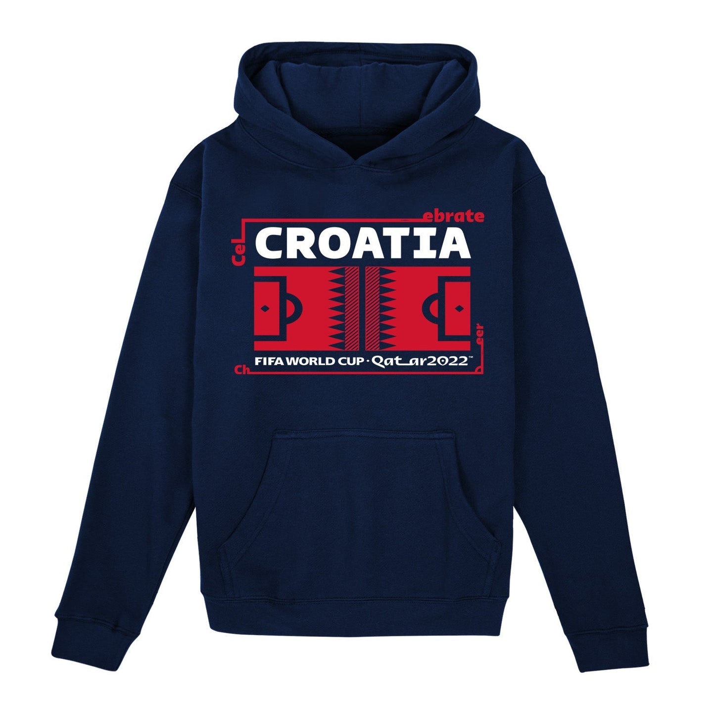 World Cup 2022 Futbol Nation Youth Hoodie Croatia