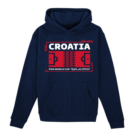 World Cup 2022 Futbol Nation Youth Hoodie Croatia