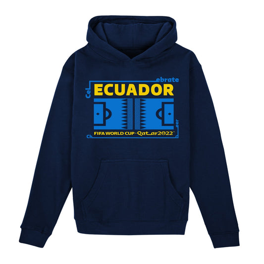 World Cup 2022 Futbol Nation Youth Hoodie Ecuador