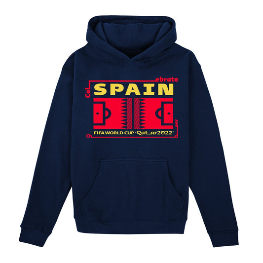 World Cup 2022 Futbol Nation Youth Hoodie Spain