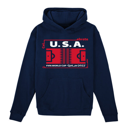 World Cup 2022 Futbol Nation Youth Hoodie USA