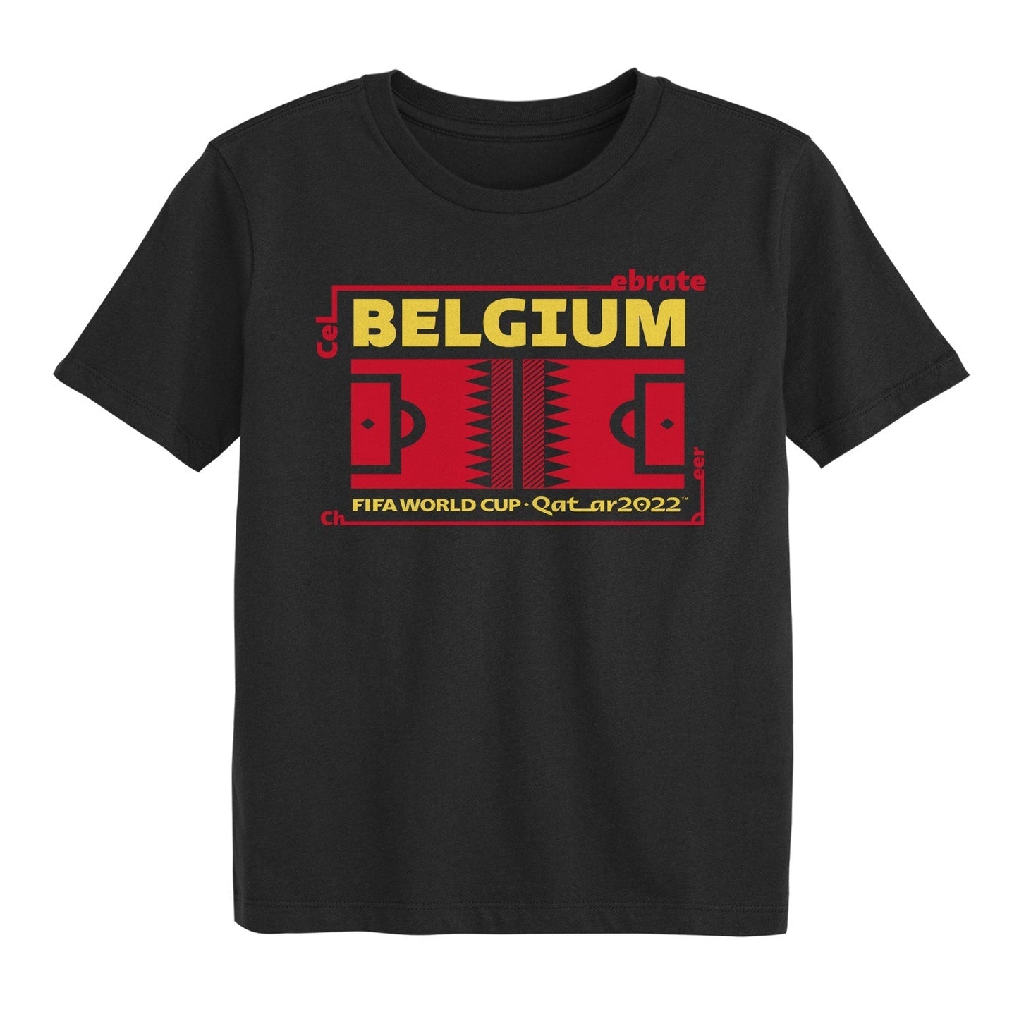 World Cup 2022 Futbol Nation Youth T-Shirt Belgium