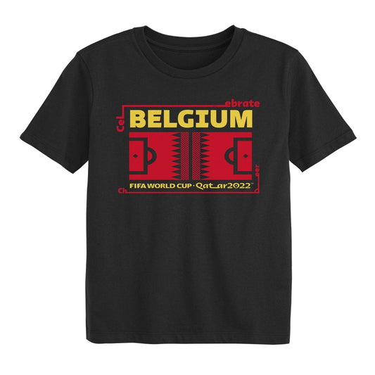 World Cup 2022 Futbol Nation Youth T-Shirt Belgium