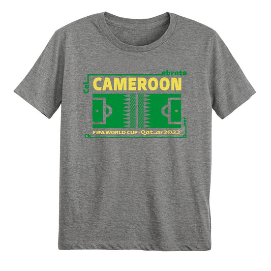 World Cup 2022 Futbol Nation Youth T-Shirt Cameroon