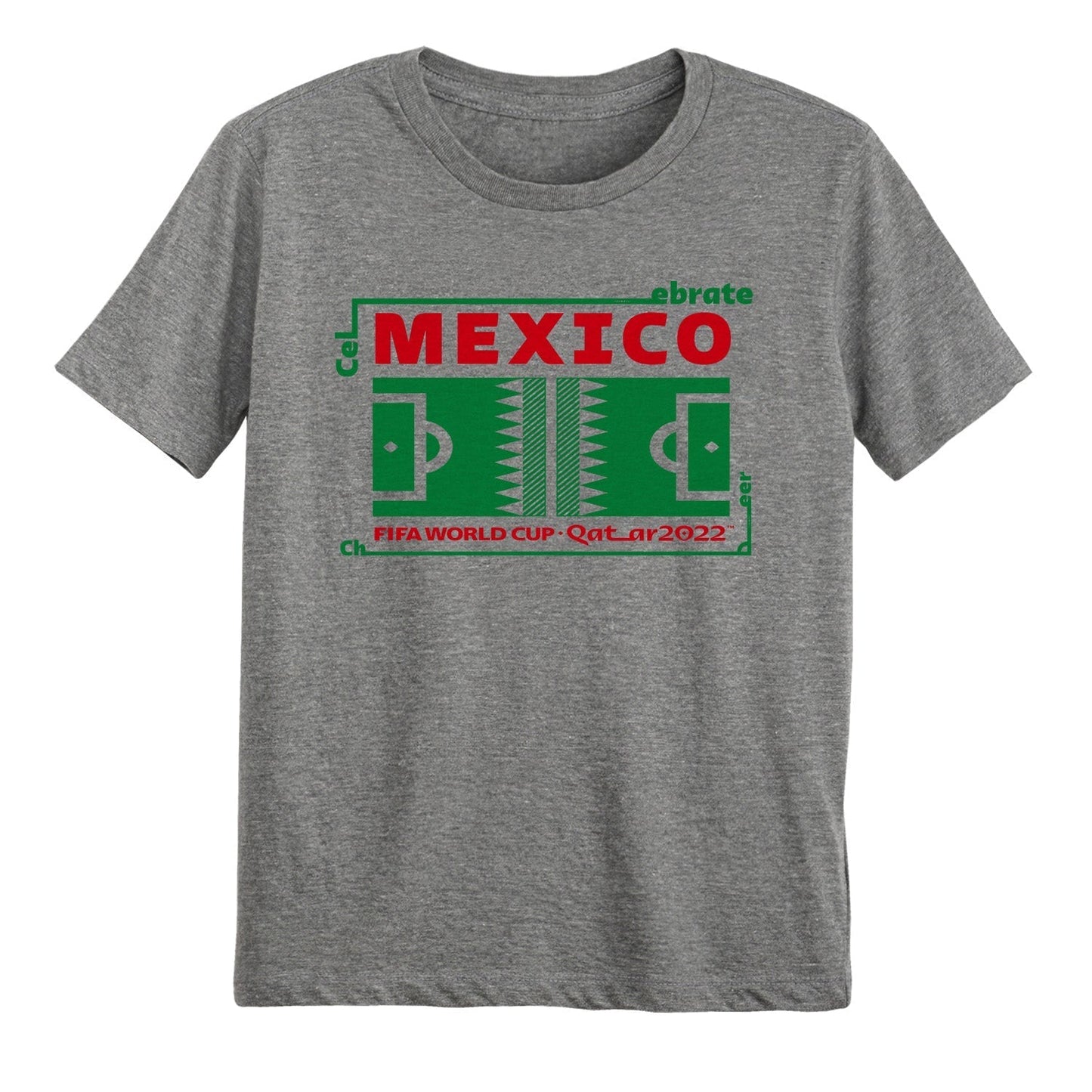World Cup 2022 Futbol Nation Youth T-Shirt Mexico