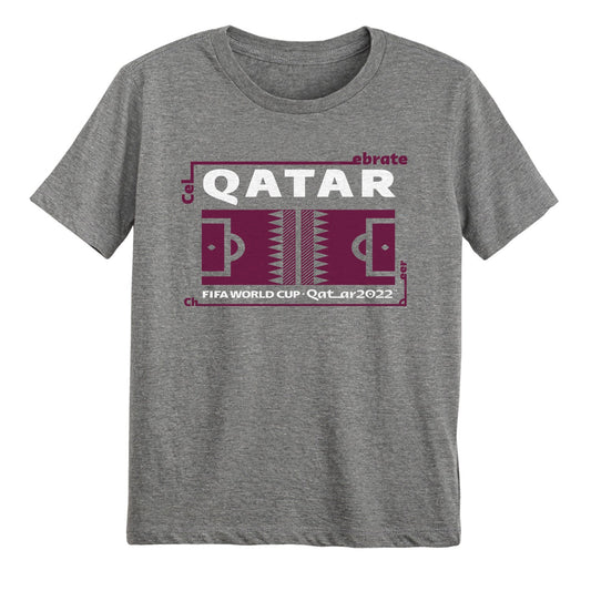World Cup 2022 Futbol Nation Youth T-Shirt Qatar