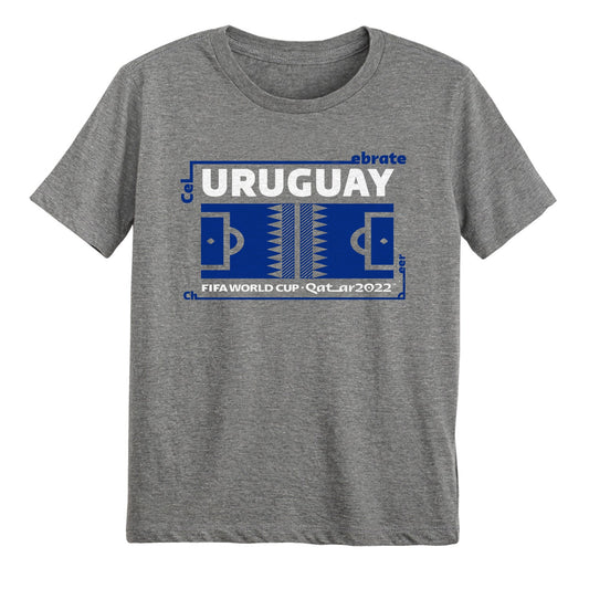 World Cup 2022 Futbol Nation Youth T-Shirt Uruguay