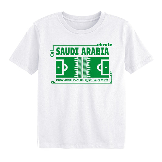 World Cup 2022 Futbol Nation Youth T-Shirt Saudi Arabia