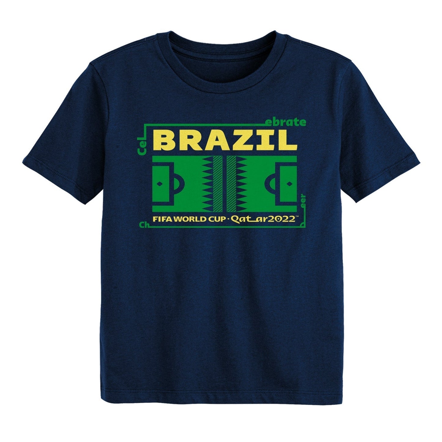 World Cup 2022 Futbol Nation Youth T-Shirt Brazil
