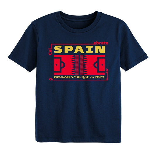 World Cup 2022 Futbol Nation Youth T-Shirt Spain