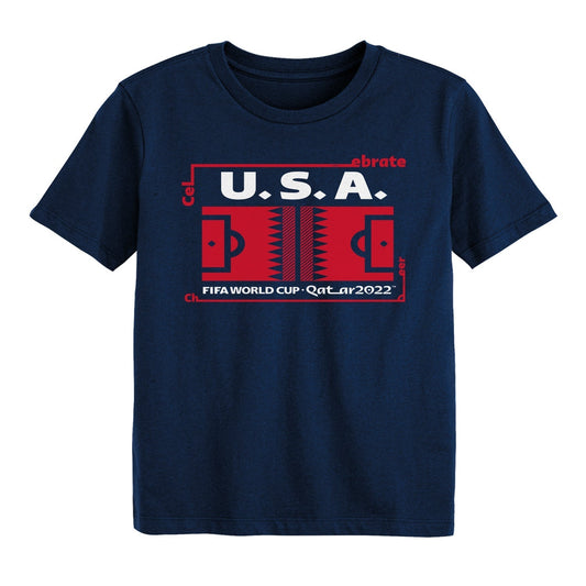 World Cup 2022 Futbol Nation Youth T-Shirt USA