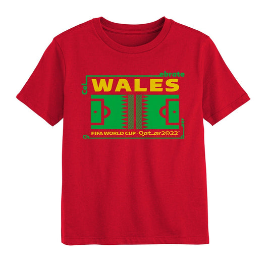 World Cup 2022 Futbol Nation Youth T-Shirt Wales