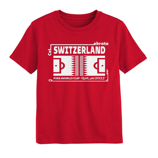 World Cup 2022 Futbol Nation Youth T-Shirt Switzerland