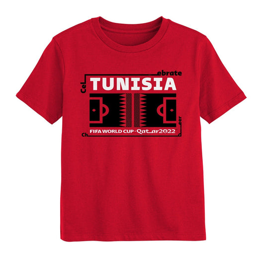 World Cup 2022 Futbol Nation Youth T-Shirt Tunisia
