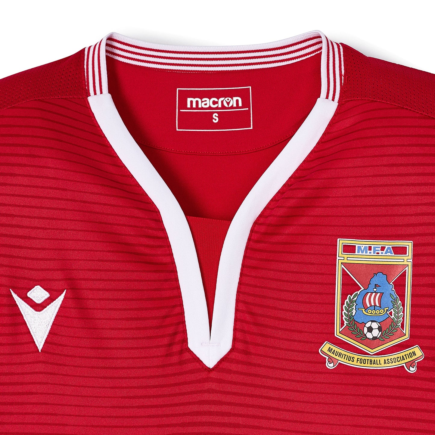 Macron Mauritius Home Football Shirt - Mens