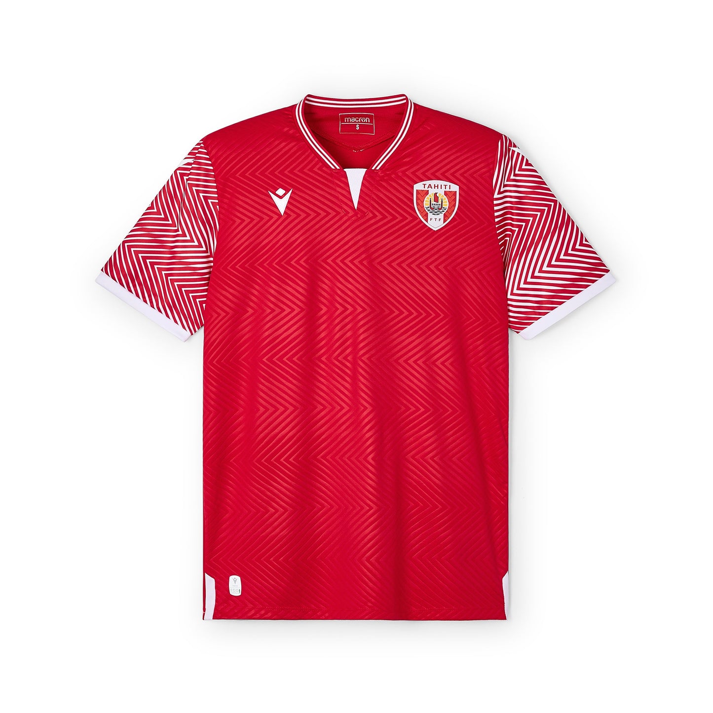 Macron Tahiti Home Football Shirt - Mens