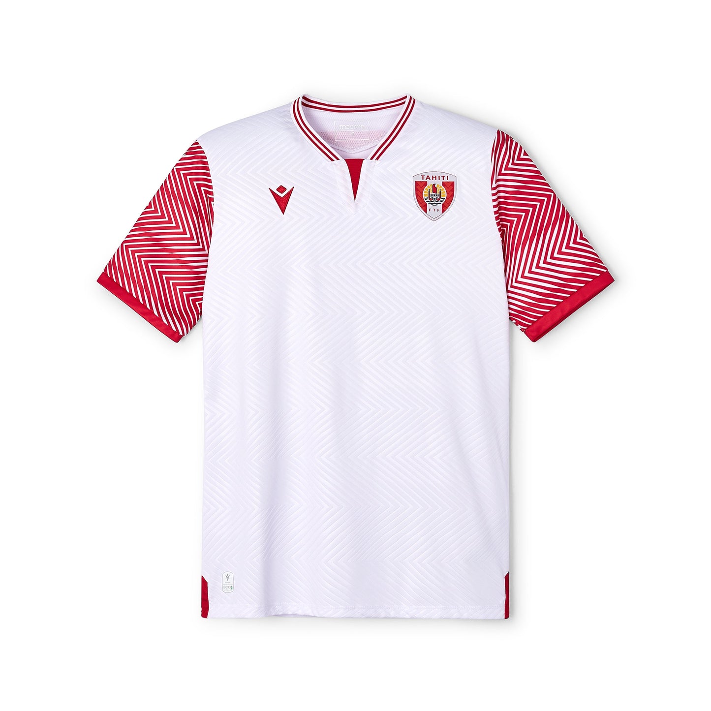 Macron Tahiti Away Football Shirt - Mens