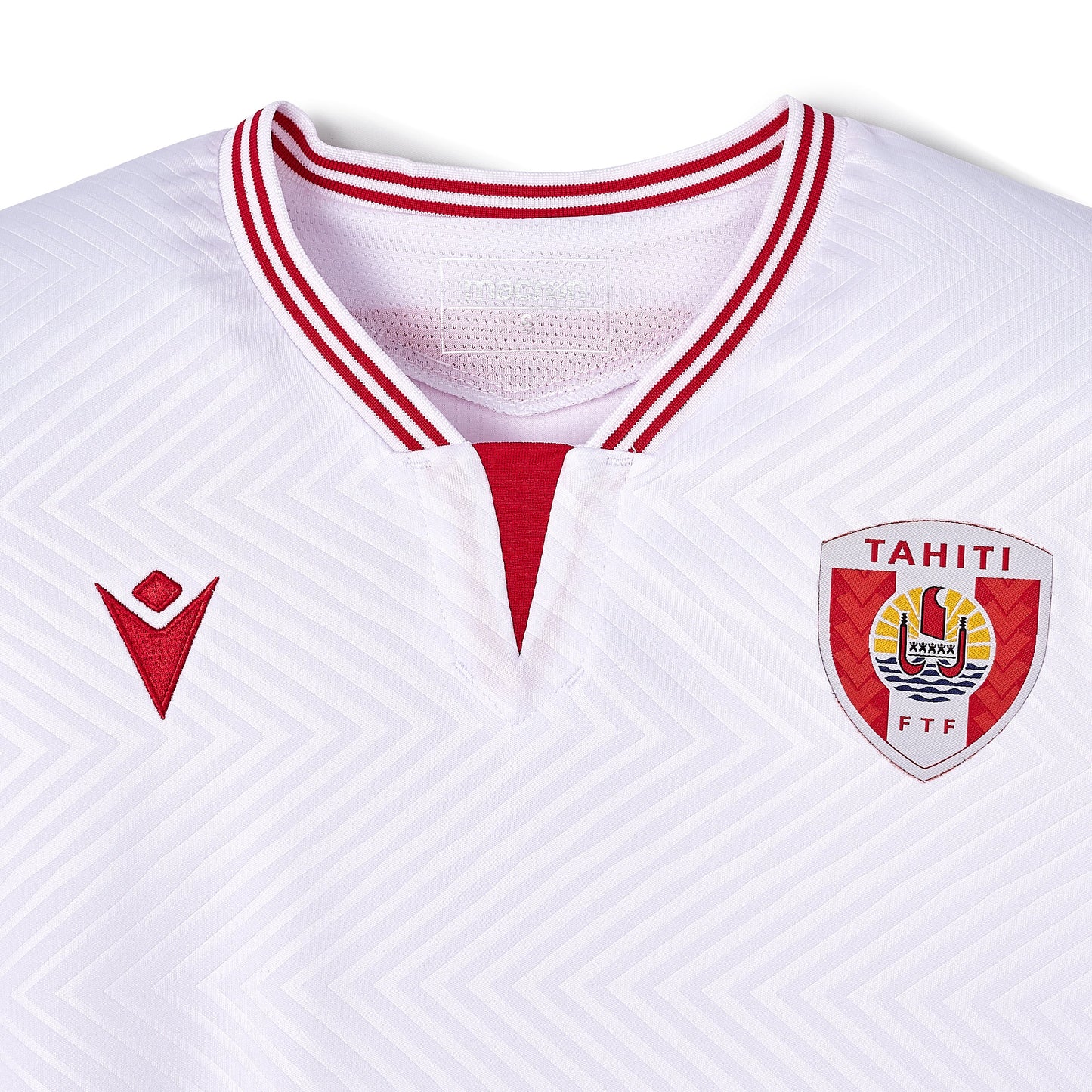 Macron Tahiti Away Football Shirt - Mens