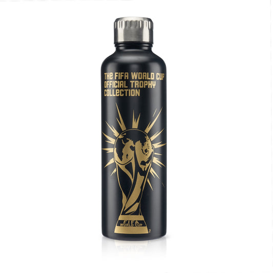 Bouteille d'Eau FIFA Métal Noir et Or