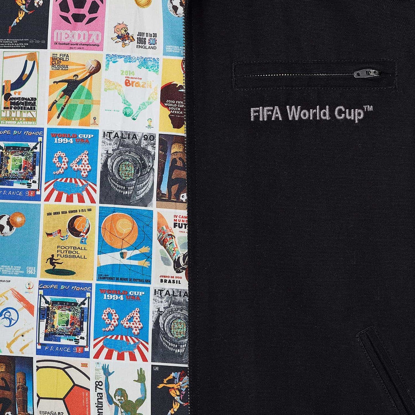Veste FIFA Classique Rétro Noir - hommes