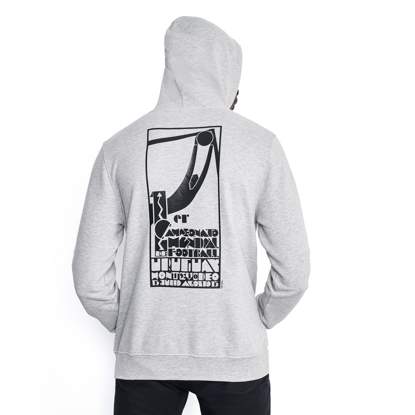 Sweat à Capuche FIFA Classique Uruguay ’30 Gris - hommes