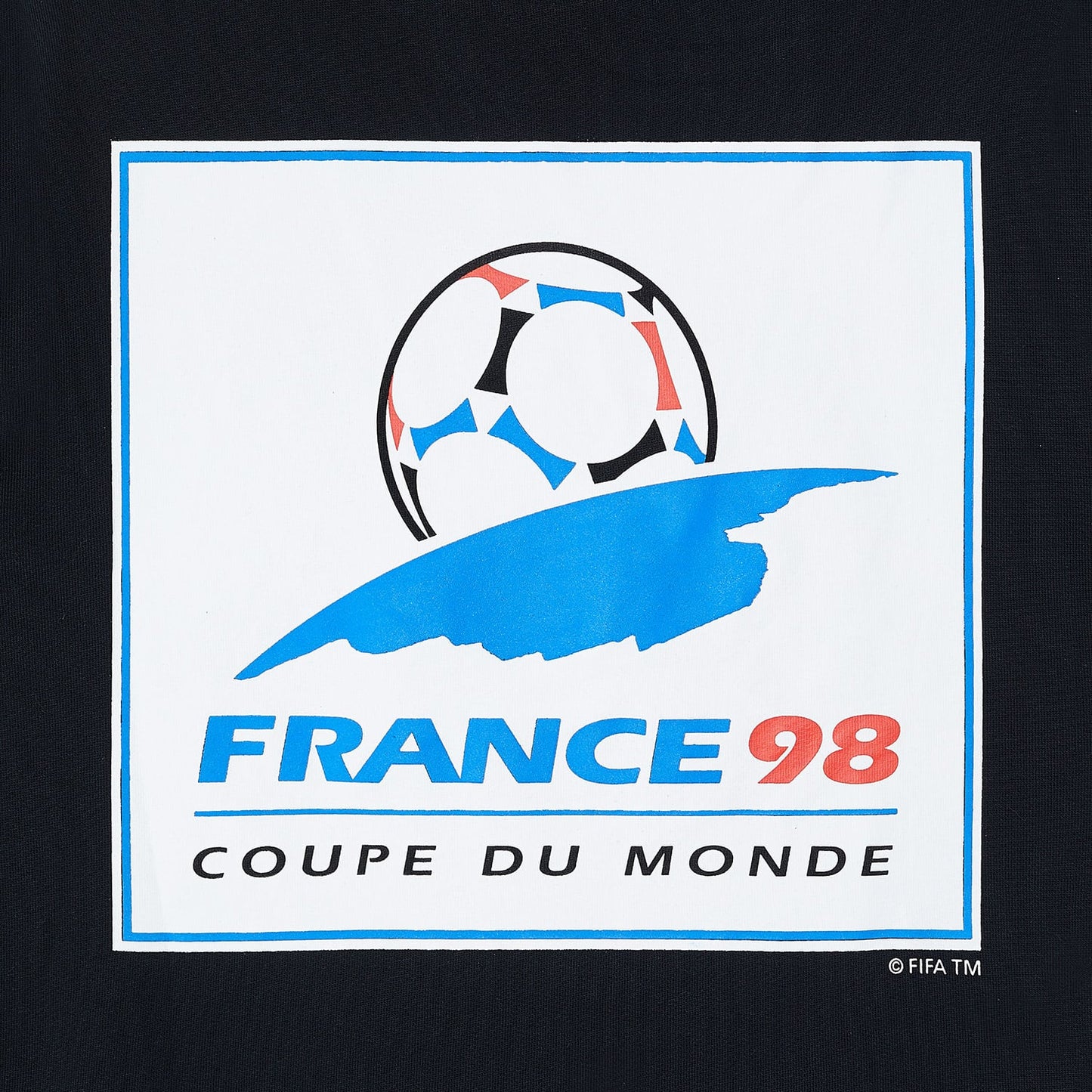 FIFA Classics France '98 Hoodie Black - Mens