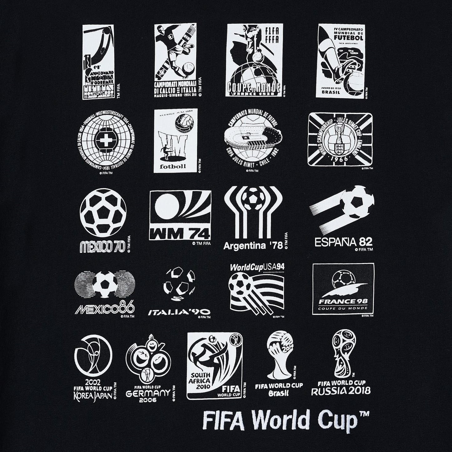 Sweat FIFA Classique Rétro Noir - hommes